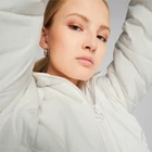 Куртка жіноча Puma Classics Padded Jacket світло-сірого кольору