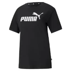 Футболка женская Puma ESS Logo Boyfriend Tee черного цвета