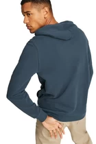 Худи мужское Puma ESS ELEVATED Hoodie серо-синего цвета