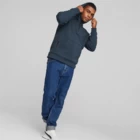 Толстовка мужская Puma RAD-CAL Half-Zip Hoodie синего цвета