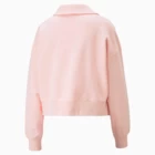 Світшот жіночий Puma DOWNTOWN Oversized Polo рожевого кольору