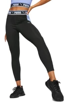 Легінси жіночі Puma Strong Fashion Tight чорно-лілового кольору