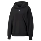 Худи женское Puma Classics Oversized Hoodie черного цвета
