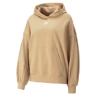 Худи женское Puma Classics Oversized Hoodie песочного цвета
