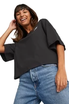 Футболка женская Puma CLASSICS Oversized Tee черного цвета
