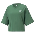 Футболка жіноча Puma CLASSICS Oversized Tee зеленого кольору