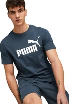 Футболка чоловіча Puma ESS Logo Tee синього кольору