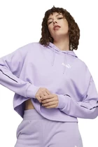 Худи женское Puma POWER Tape Hoodie сиреневого цвета