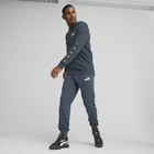 Худі чоловіче Puma ESS+ Tape Hoodie темно-синього кольору
