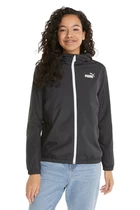 Вітровка жіноча Puma ESS Solid Windbreaker чорного кольору