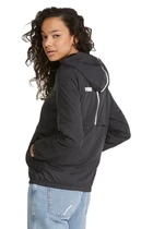 Вітровка жіноча Puma ESS Solid Windbreaker чорного кольору
