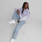 Вітровка жіноча Puma POWER Windbreaker бузкового кольору