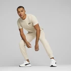 Футболка чоловіча Puma ESS Small Logo Tee молочного кольору