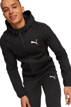 Худи мужское Puma Evostripe Full-Zip Hoodie черного цвета