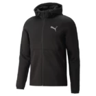 Худи мужское Puma Evostripe Full-Zip Hoodie черного цвета