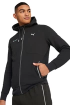 Толстовка мужская Puma MAPF1 Hooded Sweat Jacket черного цвета