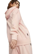 Худі жіноче Puma DOWNTOWN Graphic Hoodie рожевого кольору