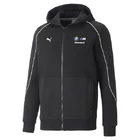 Куртка спортивна чоловіча Puma BMW MMS Hdd Sweat Jkt чорного кольору