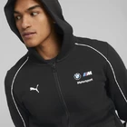 Куртка спортивна чоловіча Puma BMW MMS Hdd Sweat Jkt чорного кольору