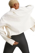 Куртка женская Puma T7 Track Jacket молочного  цвета