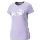 Футболка женская Puma ESS Logo Tee сиреневого цвета
