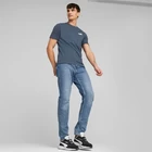 Футболка чоловіча Puma ESS Small Logo Tee темно-синього кольору