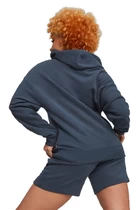 Спортивний костюм жіночий Puma Loungewear Short Suit темно-синього кольору