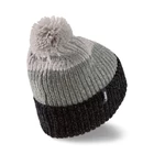 Шапка чоловіча-жіноча Puma Pom Beanie сіро-чорного кольору