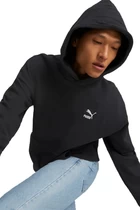 Толстовка мужская Puma Classics Relaxed Hoodie черного цвета