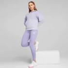 Толстовка женская Puma POWER Colorblock Hoodie сиреневого цвета