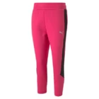 Спортивные штаны женские Puma EVOSTRIPE High-Waist Pants малинового цвета