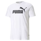 Футболка мужская Puma ESS Logo Tee белого цвета