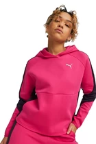 Худі жіноче Puma EVOSTRIPE Hoodie малинового кольору