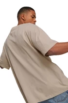 Футболка чоловіча Puma CLASSICS Oversized Tee бежевого кольору