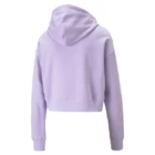 Худі жіноче Puma CLASSICS Cropped Hoodie бузкового кольор