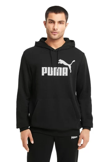 Худі чоловіче Puma ESS Big Logo Hoodie чорного кольору