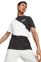 Футболка чоловіча Puma POWER Cat Tee чорно-білого кольору