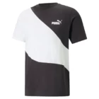 Футболка чоловіча Puma POWER Cat Tee чорно-білого кольору