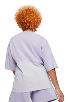Футболка женская Puma POWER Colorblock Tee сиреневого цвета