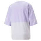 Футболка женская Puma POWER Colorblock Tee сиреневого цвета