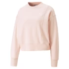 Толстовка женская Puma HER Crew розового цвета