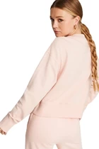 Толстовка женская Puma HER Crew розового цвета