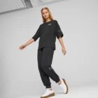 Футболка женская Puma POWER Colorblock Tee черного цвета