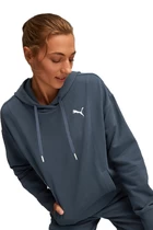 Худи женское Puma HER Hoodie темно-синего цвета