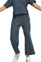 Спортивні штани жіночі Puma HER Straight Pants темно-синього кольору