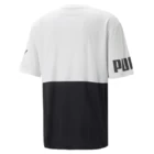 Футболка чоловіча Puma POWER Colorblock Tee білого кольору