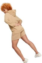 Спортивний костюм жіночий Puma Loungewear Short Suit світло-коричневого кольору