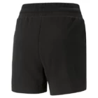 Спортивные шорты женские Puma CLASSICS PINTUCK SHORTS черного цвета