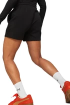 Спортивные шорты женские Puma CLASSICS PINTUCK SHORTS черного цвета
