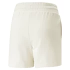 Спортивные шорты женские Puma CLASSICS PINTUCK SHORTS белого цвета